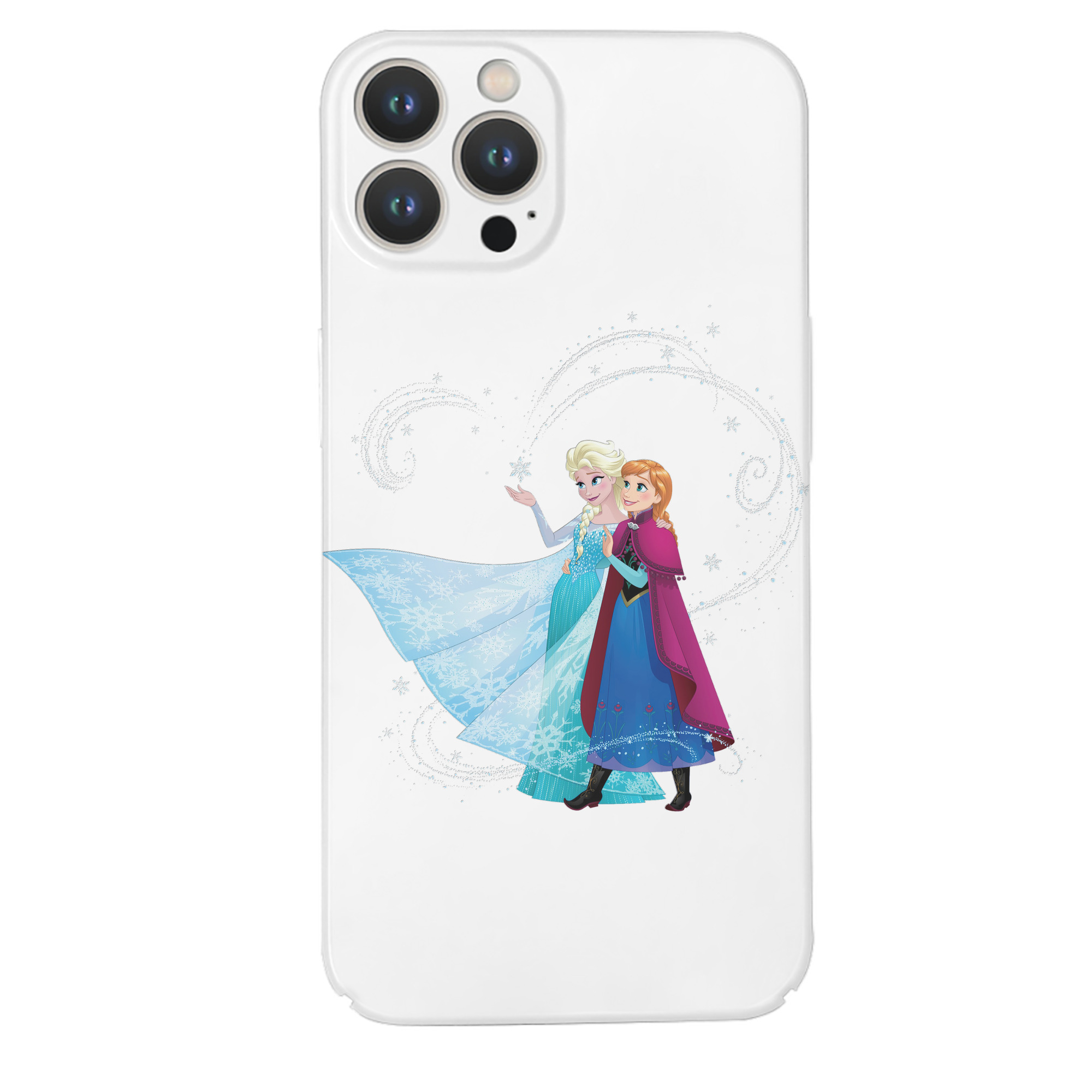 （画像用） アナと雪の女王 アンナ エルサ Frozen Anna Elsa 【iPhone 14シリーズ対応】ハードケース